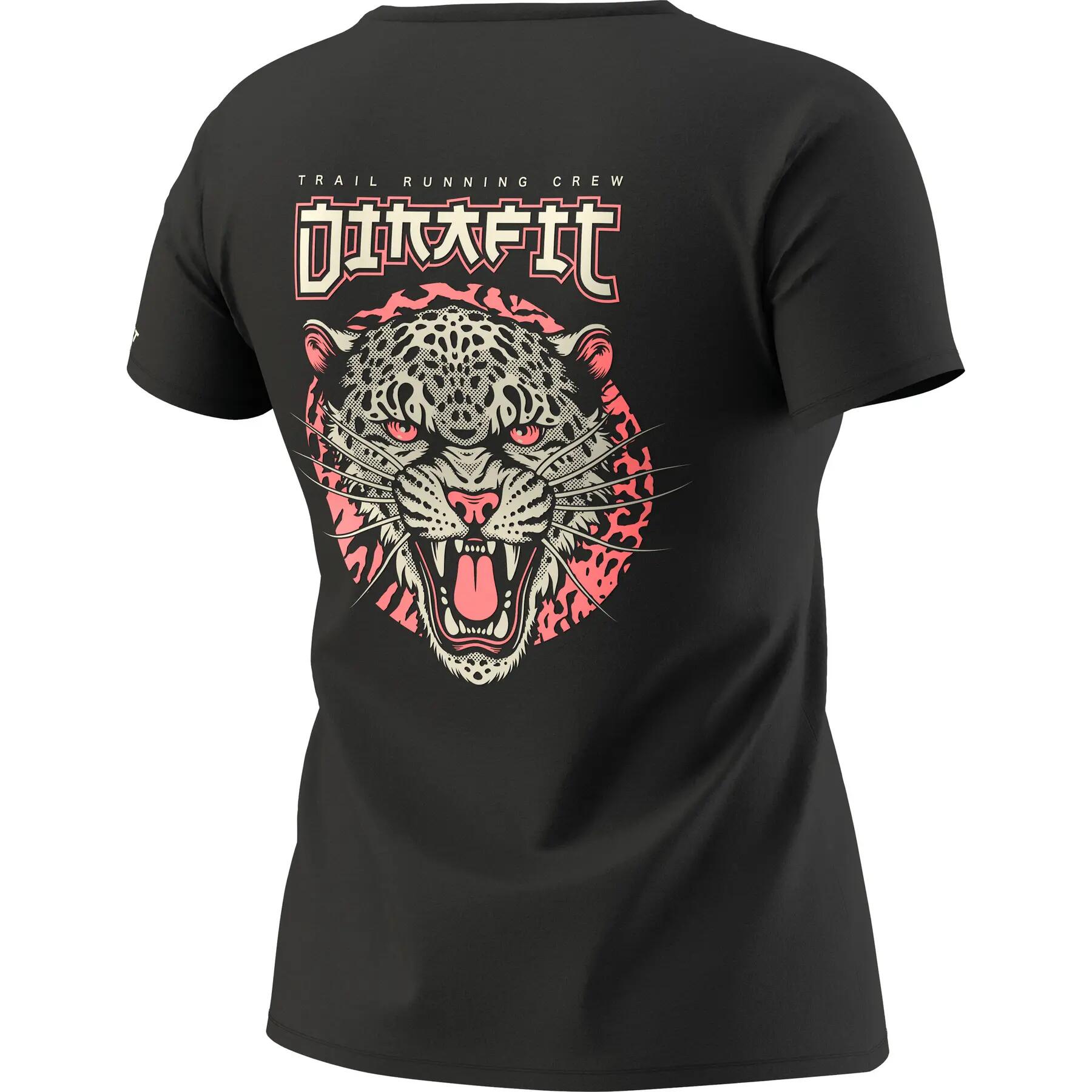 T-shirt estampada para mulher Dynafit 3/4