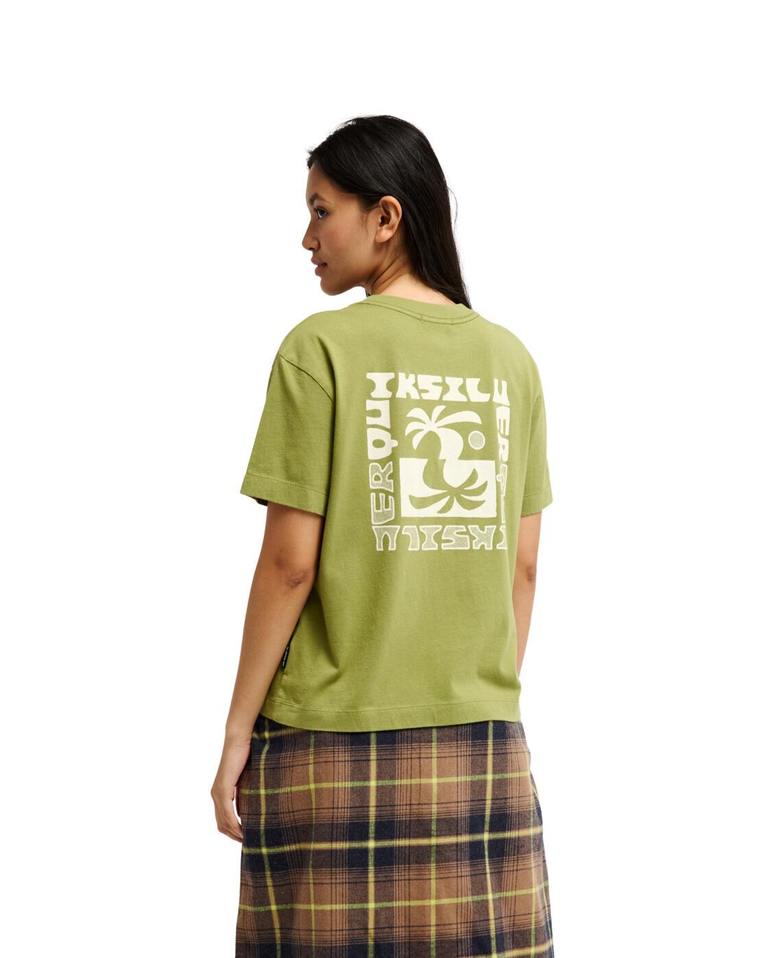 T-shirt met korte mouwen STANDARD Grün Dames 2/4