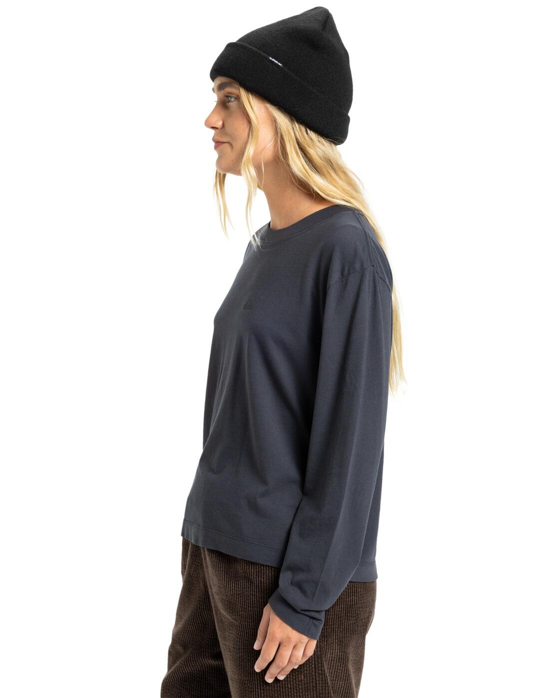 T-shirt met Lange Mouwen ESSENTIAL Schwarz Dames 3/4