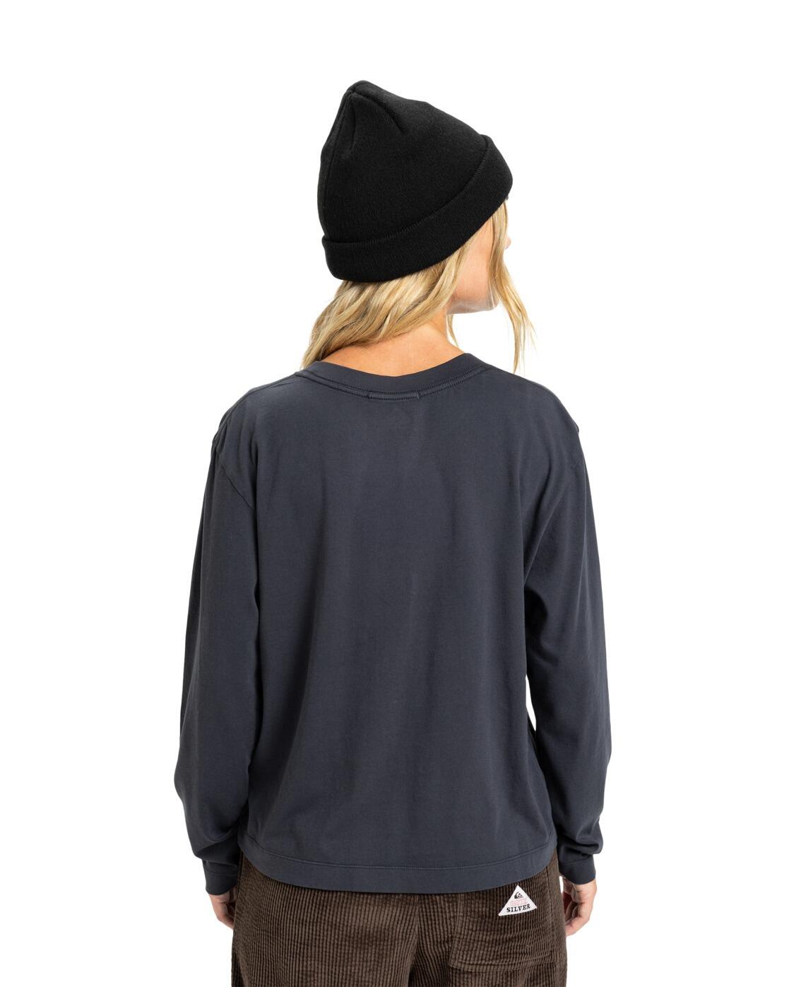 T-shirt met Lange Mouwen ESSENTIAL Schwarz Dames 2/4