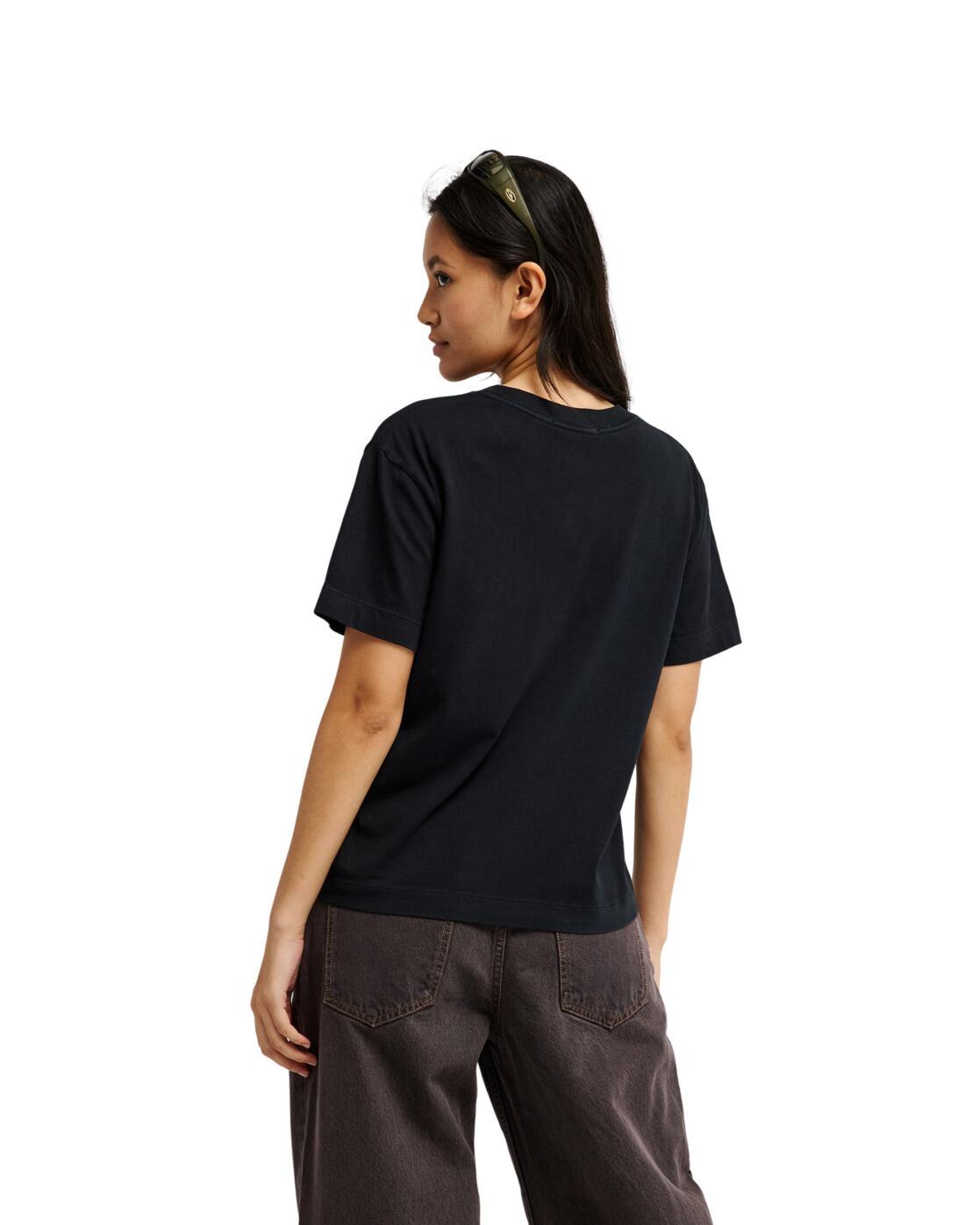 T-shirt met korte mouwen ESSENTIAL Schwarz Dames 2/4