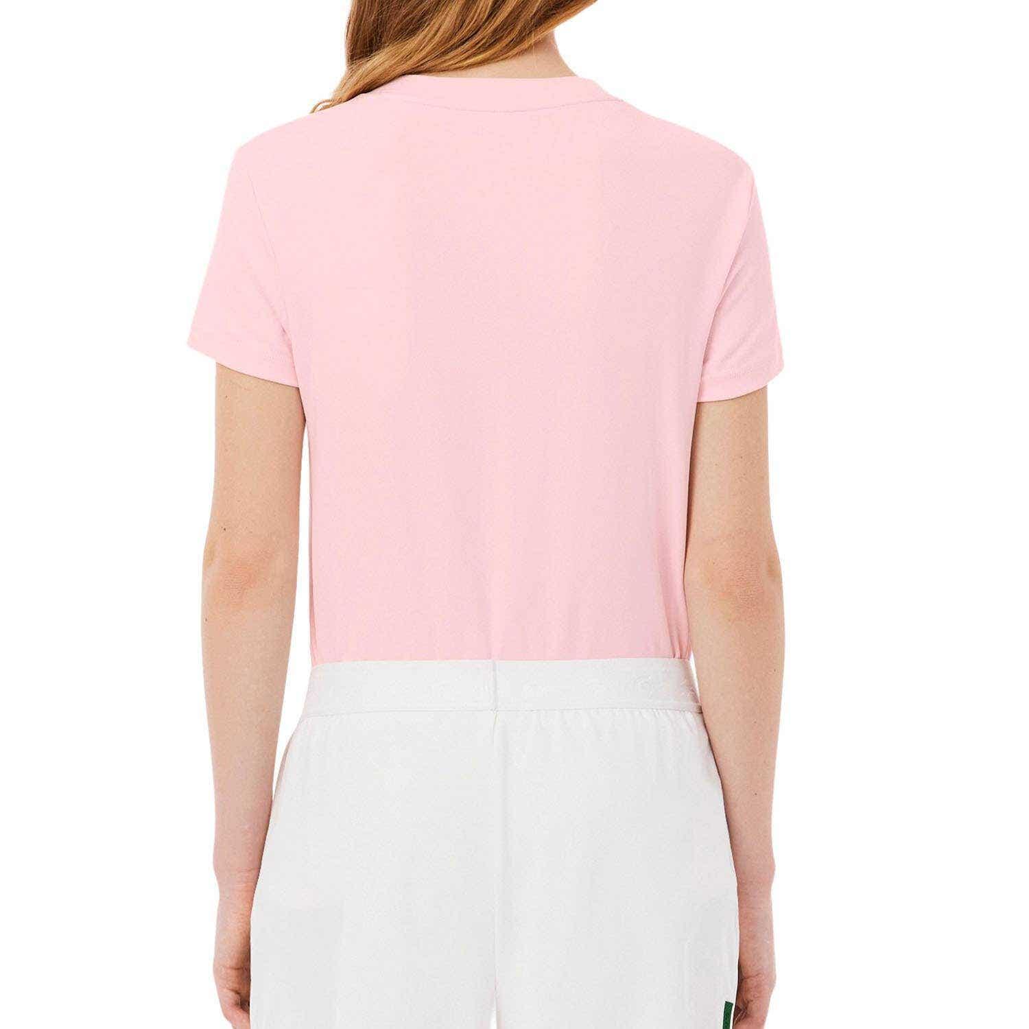 Slim Fit Ultra Dry Stretch Sport T-Shirt Hellrosa Damen 2/4