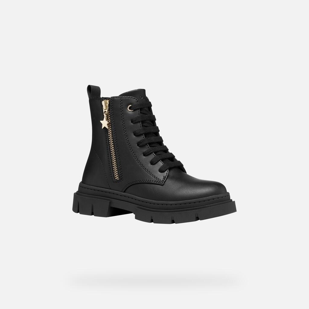 Bottines Fille J KARSYN GIRL Noir 4/7