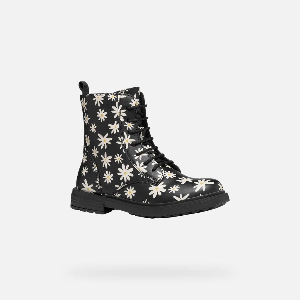 Bottines Fille J ECLAIR GIRL Noir/Ivoire Clair 3/7