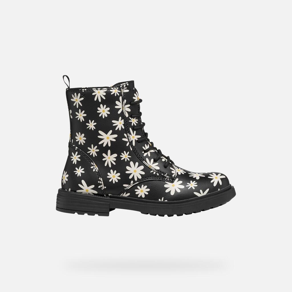 Bottines Fille J ECLAIR GIRL Noir/Ivoire Clair 2/7