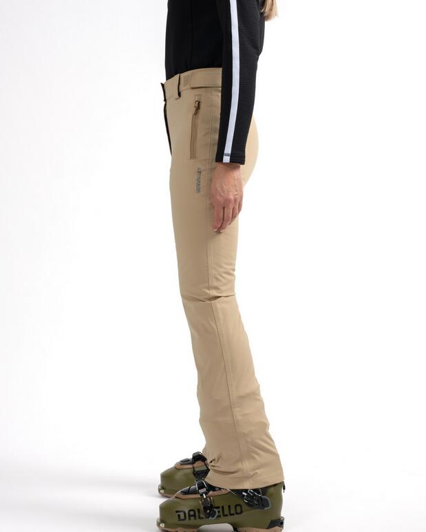 Pantalon de ski - femme - stretch, ajusté - intense - beige 3/5
