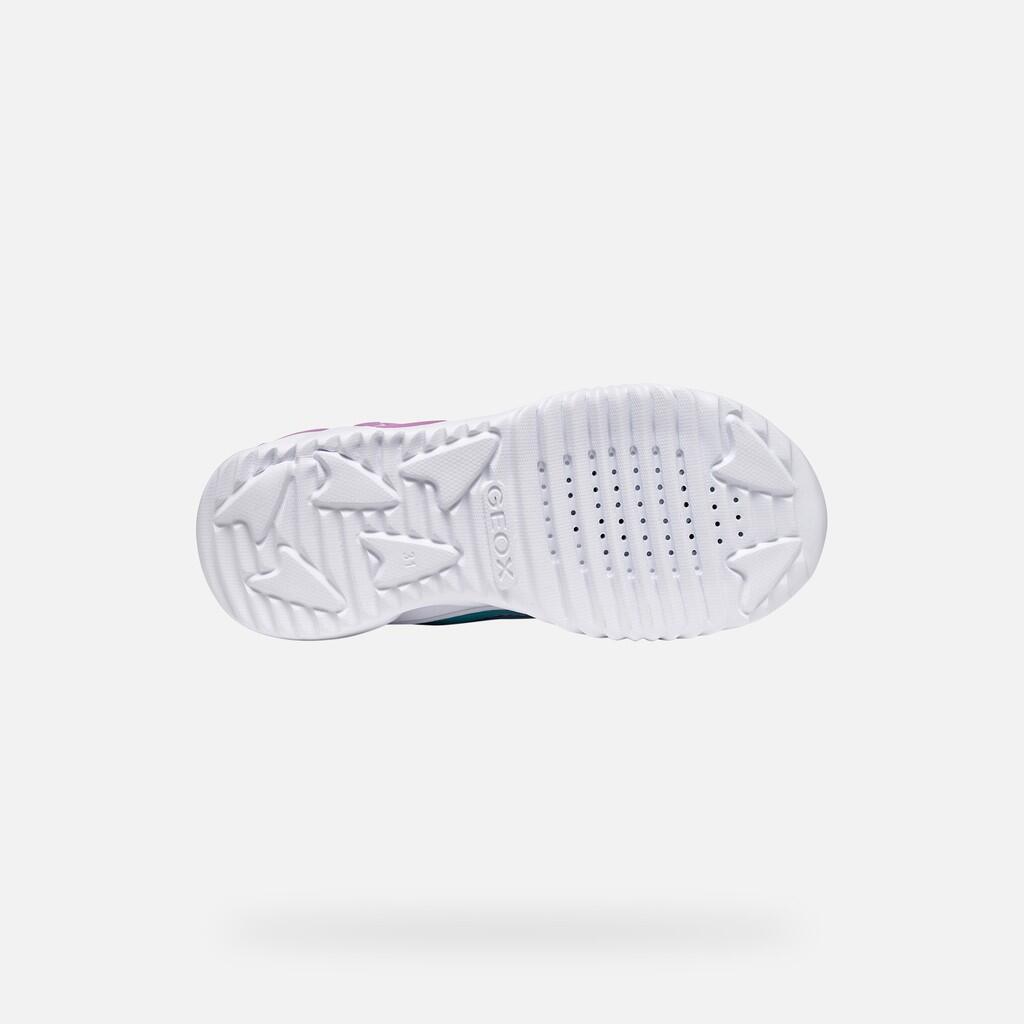Baskets Fille J ASSISTER GIRL Bleu Clair/Rose 7/7