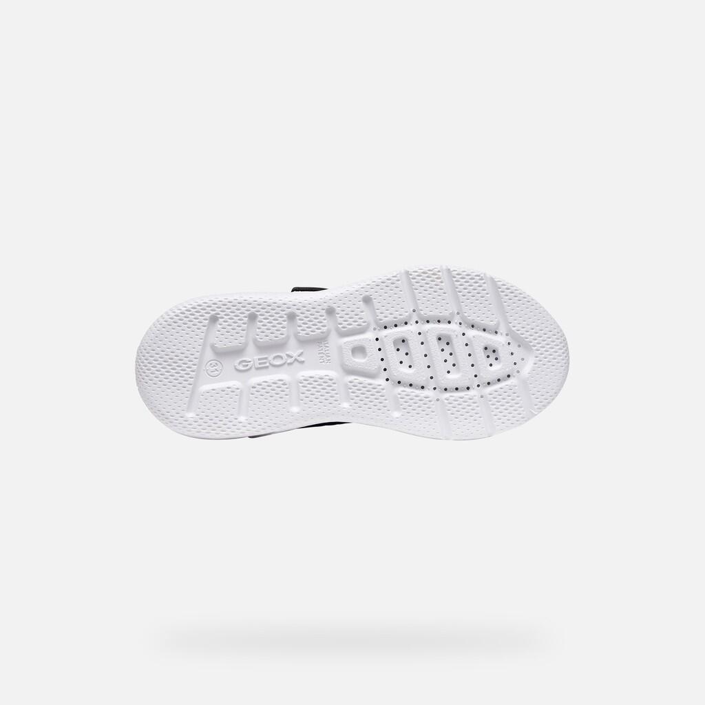 Baskets Fille J SPRINTYE GIRL Noir/Rose 7/7