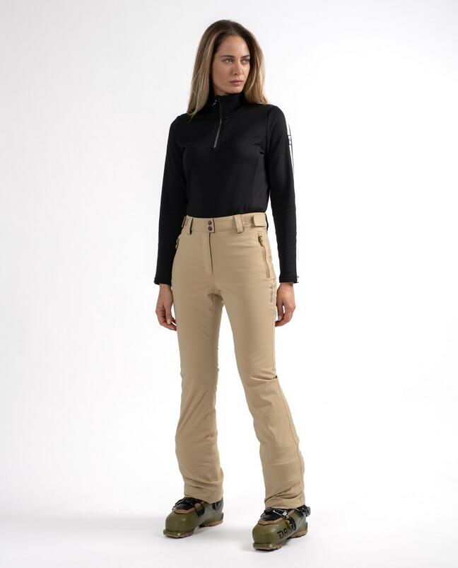 Pantalon de ski - femme - stretch, ajusté - intense - beige 2/5