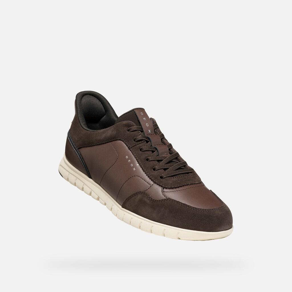 Geox FLEXTRIDEZERO PLUS Herren Leder Sneaker U66NEA 0BC22 C6005 Fast-in 6/7