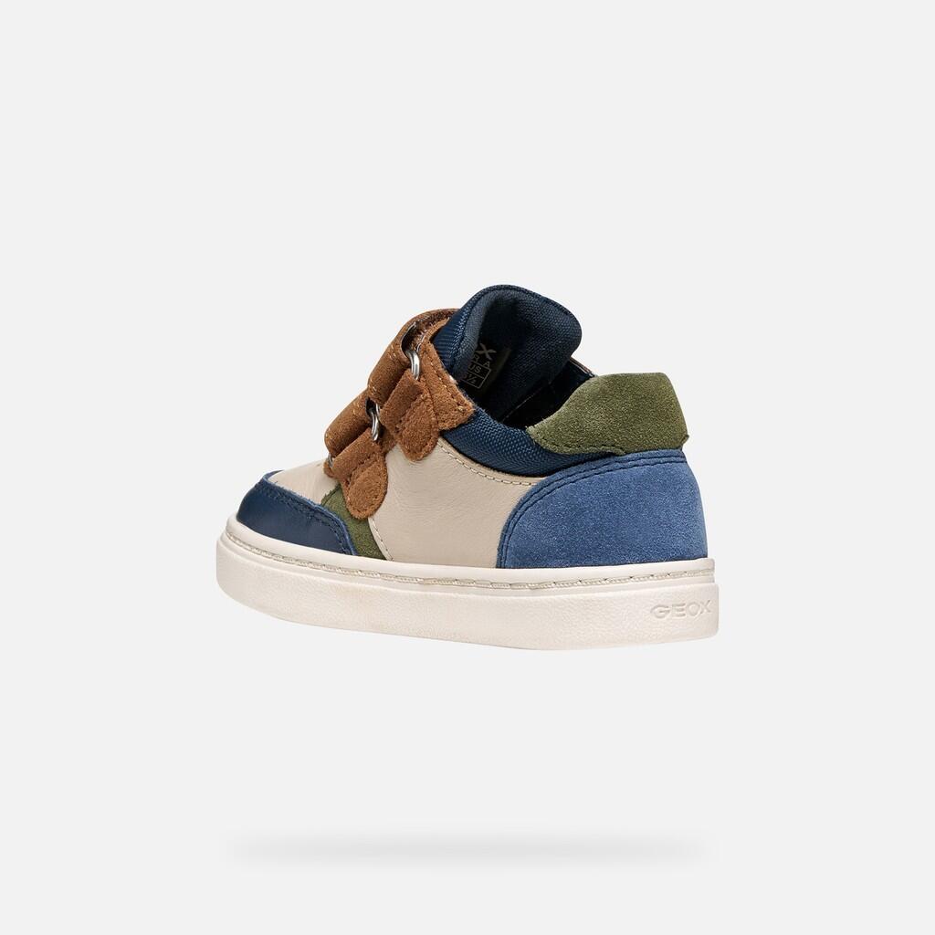 Buty GEOX B NASHIK BOY Wielokolorowy 4/7