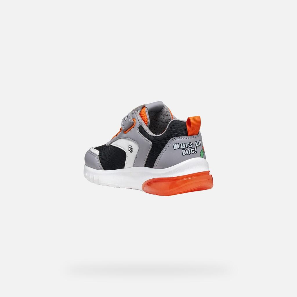 Baskets Garçon CIBERDRON BOY Gris/Orange 4/7