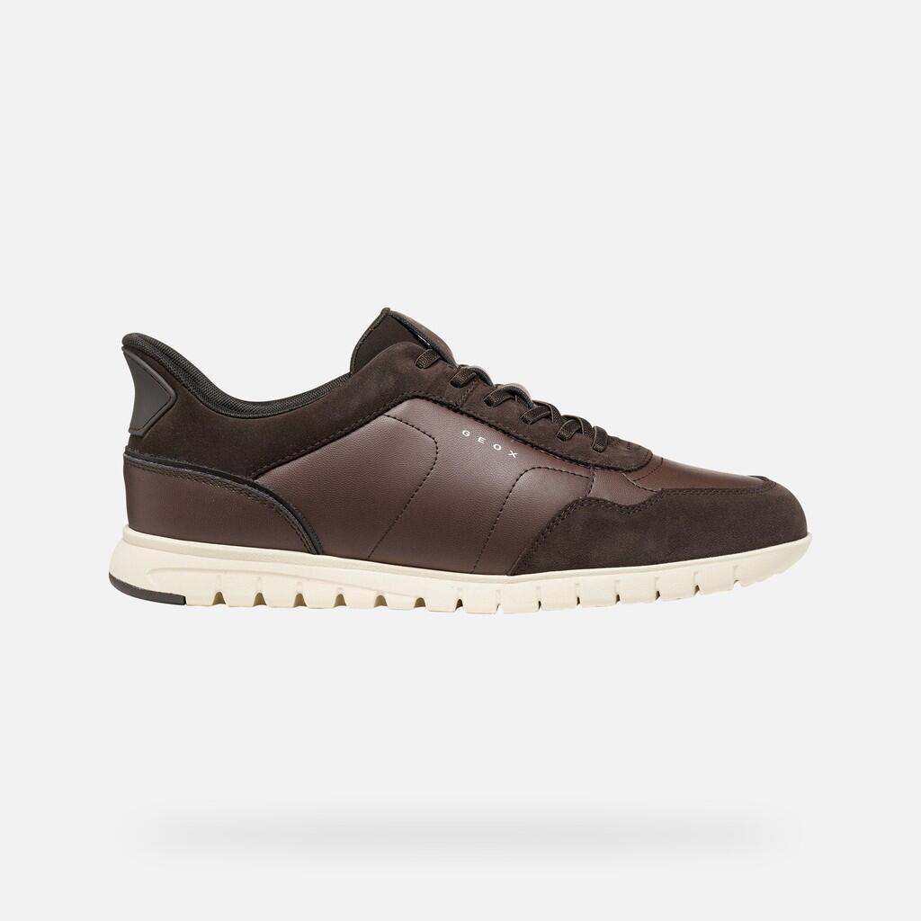 Geox FLEXTRIDEZERO PLUS Herren Leder Sneaker U66NEA 0BC22 C6005 Fast-in 2/7