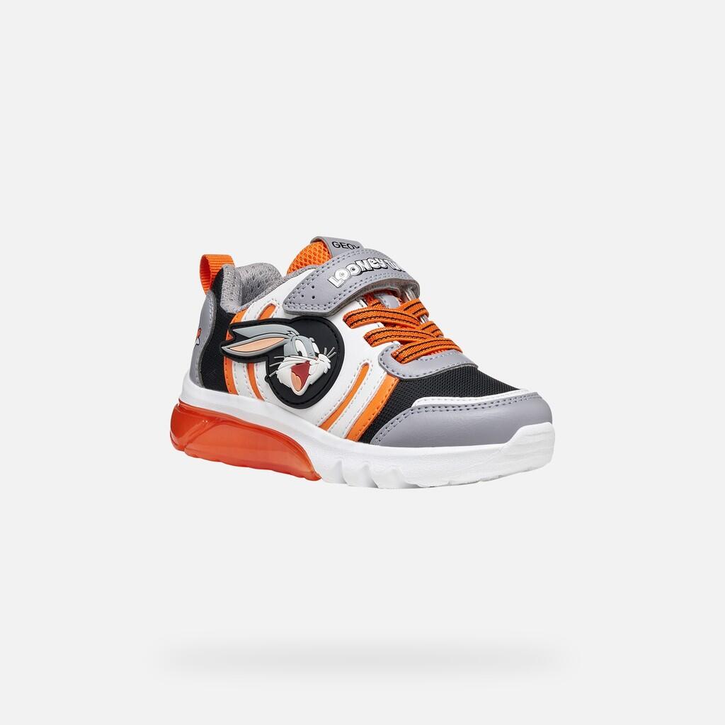 Baskets Garçon CIBERDRON BOY Gris/Orange 3/7