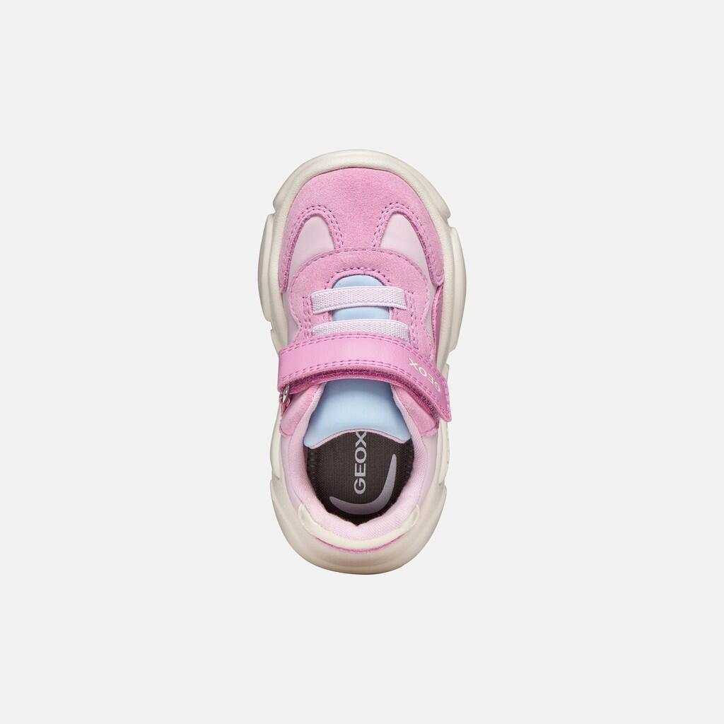 Baskets Bébé Fille CIUFCIUF BABY GIRL Rose/Bleu Ciel Clair 6/7