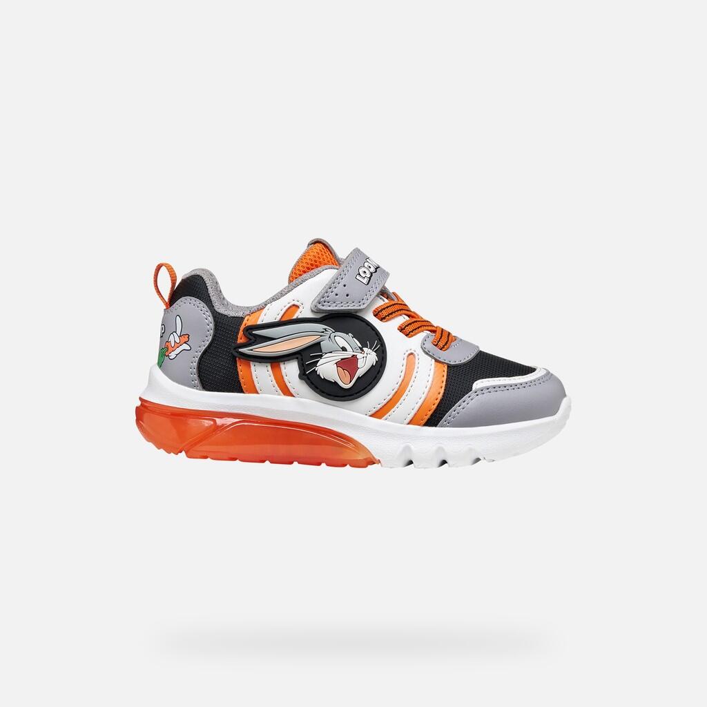 Baskets Garçon CIBERDRON BOY Gris/Orange 2/7