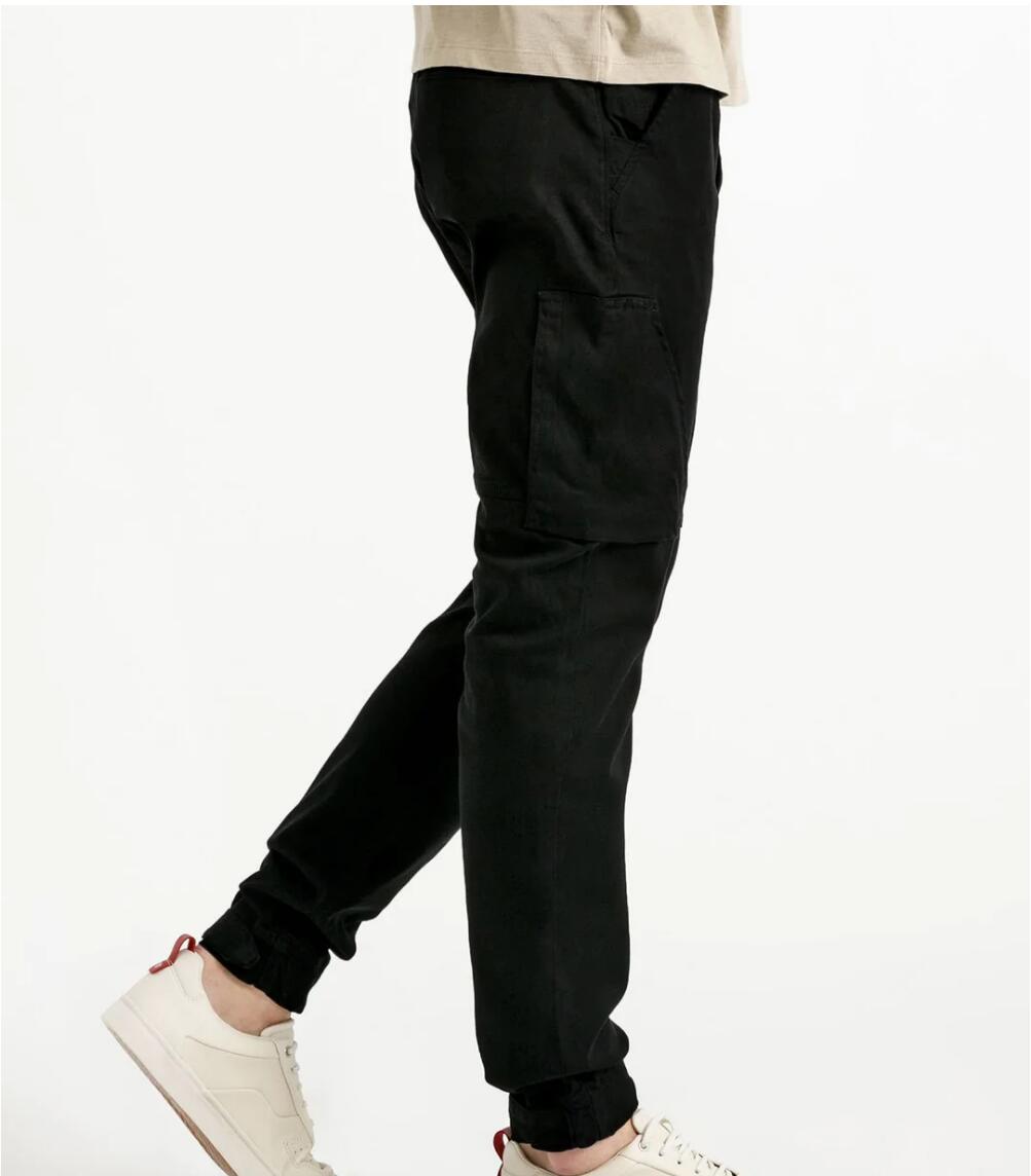 Pantalon - randonnée - imperméable, extensible, cargo - noir 3/5
