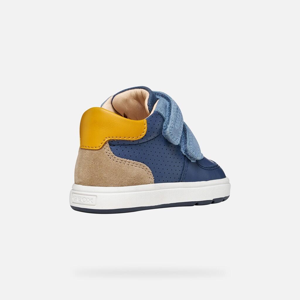 Premiers Pas Bébé Garçon BIGLIA BABY BOY Denim/Bleu Ciel Foncé 5/7