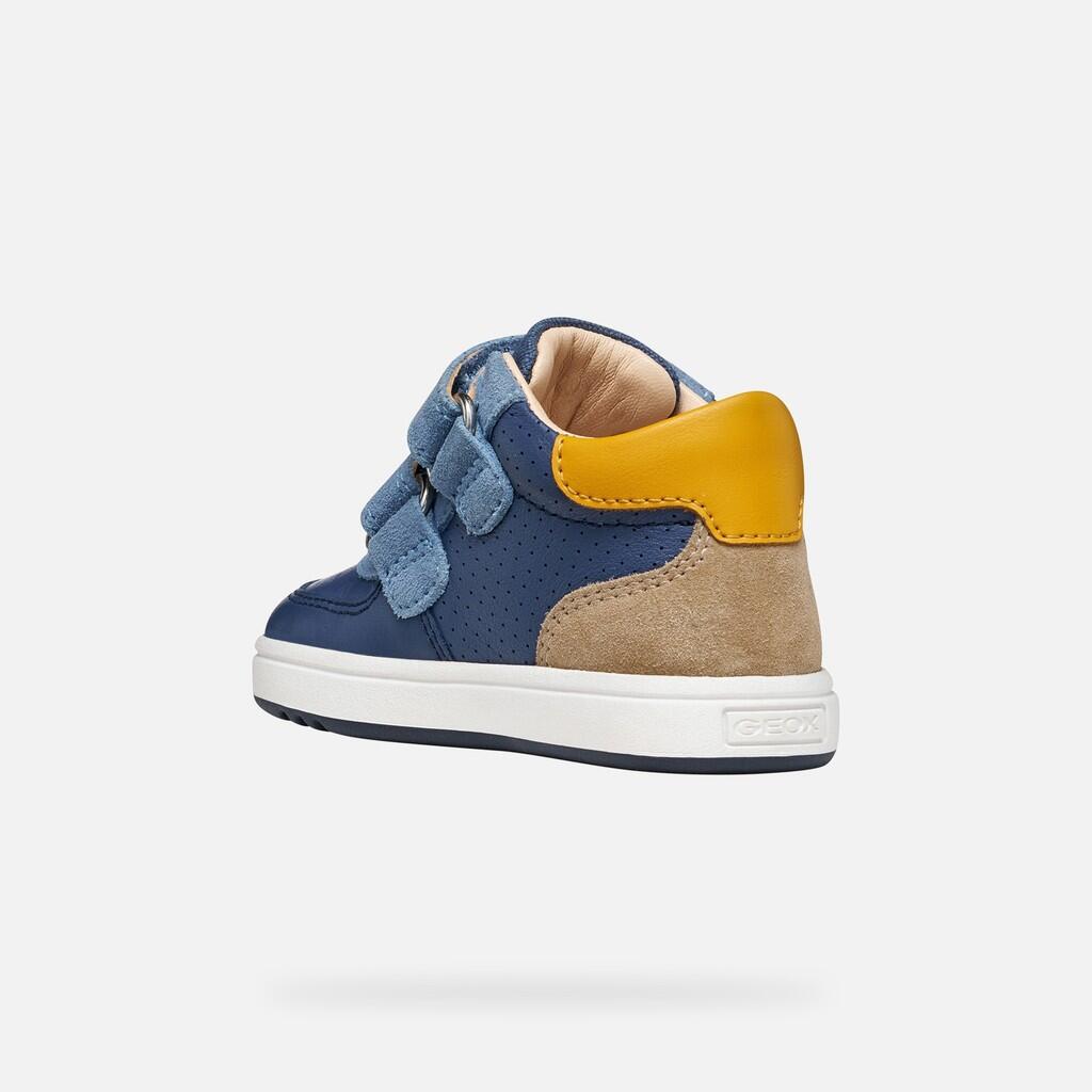 Premiers Pas Bébé Garçon BIGLIA BABY BOY Denim/Bleu Ciel Foncé 4/7