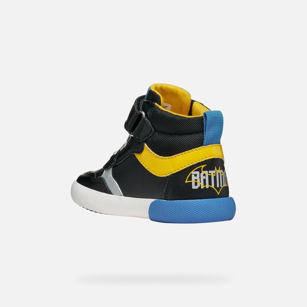 Baskets Bébé Garçon B GISLI BOY Noir/Jaune 4/7