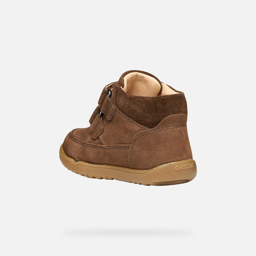 Premiers Pas Bébé Garçon B MACCHIA BOY Marron Foncé 4/7