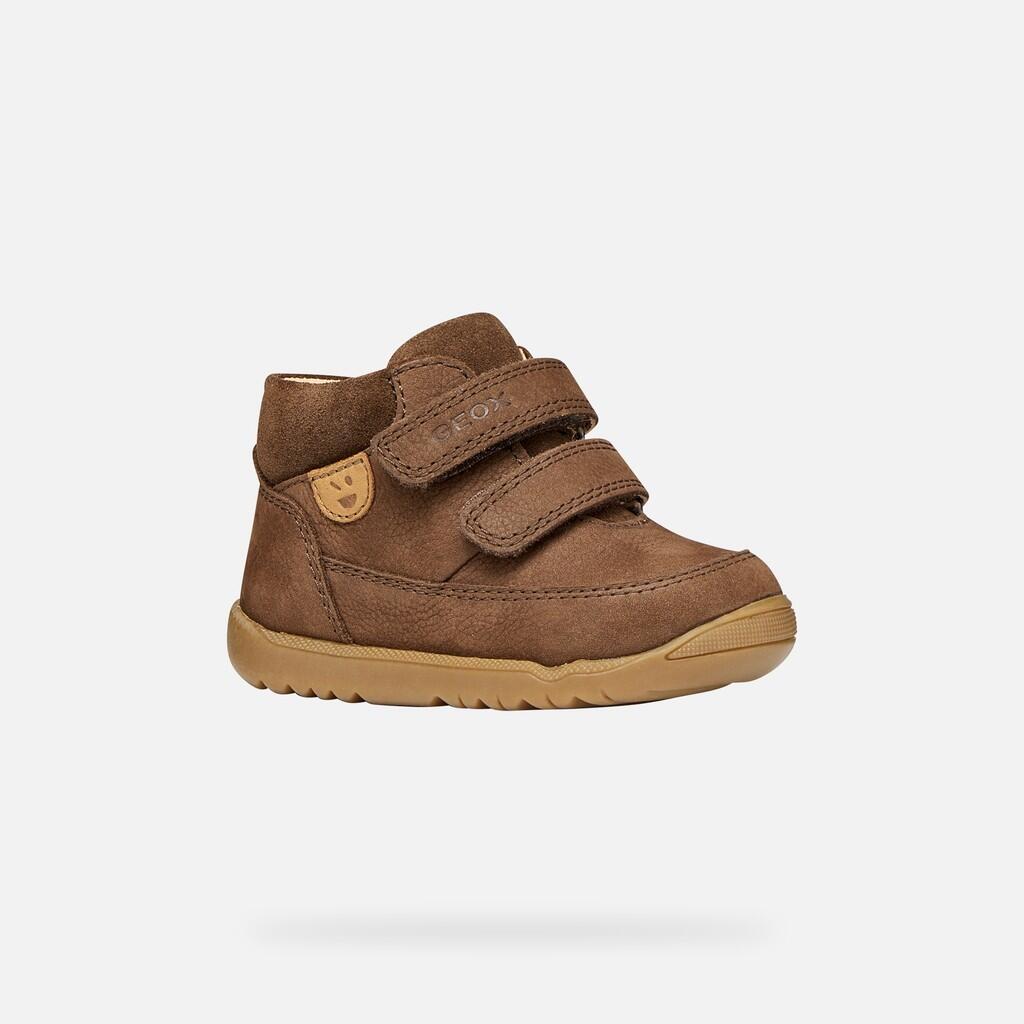 Premiers Pas Bébé Garçon B MACCHIA BOY Marron Foncé 3/7