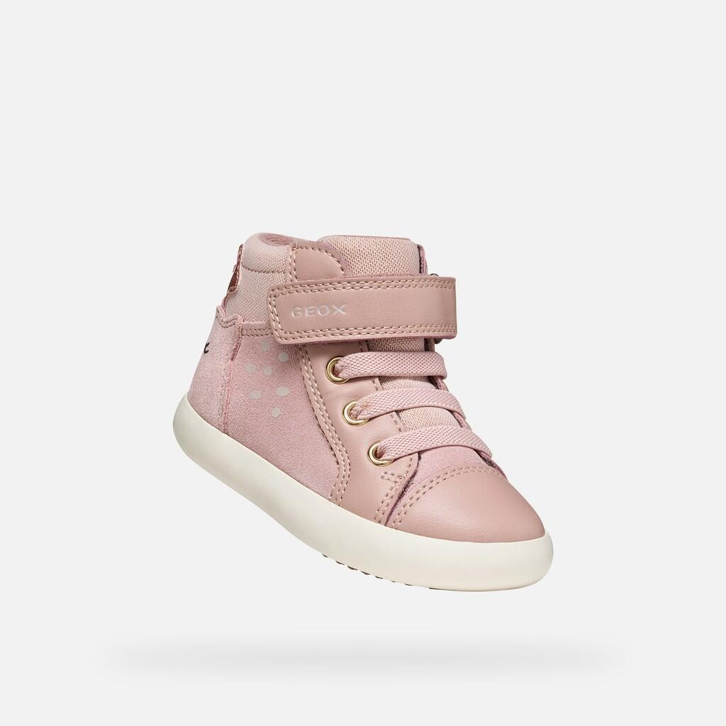 Baskets Bébé Fille B GISLI GIRL Vieux Rose 5/7