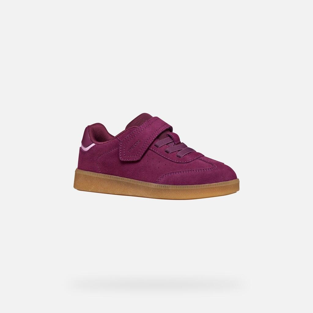 Baskets Fille J NEW EMBERLIX GIRL Violet/Rose 4/7