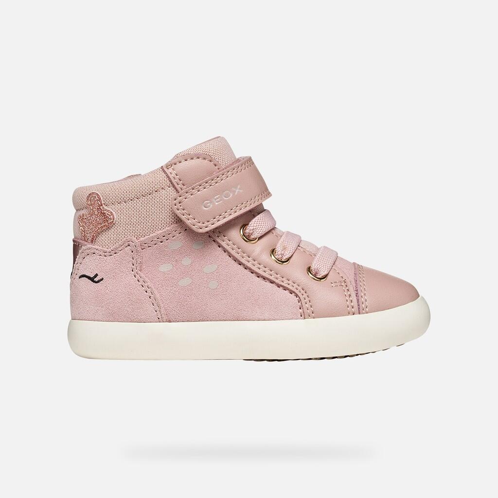 Baskets Bébé Fille B GISLI GIRL Vieux Rose 2/7