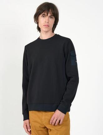 Sweat - Outdoor - Hommes - Technique, Chaud, Sans capuche - Lhasa - Noir