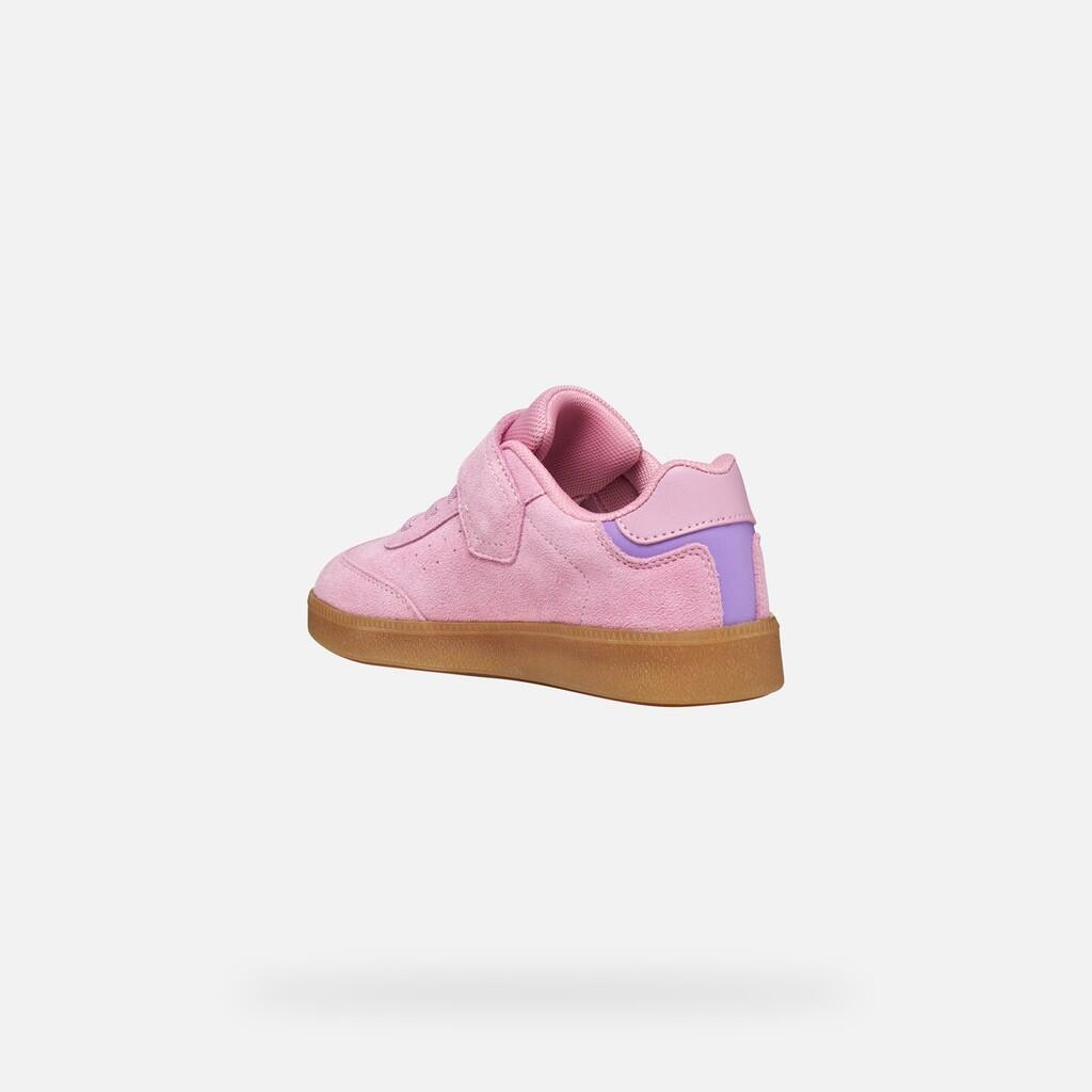 Baskets Fille J NEW EMBERLIX GIRL Rose Foncé/Violet 5/7