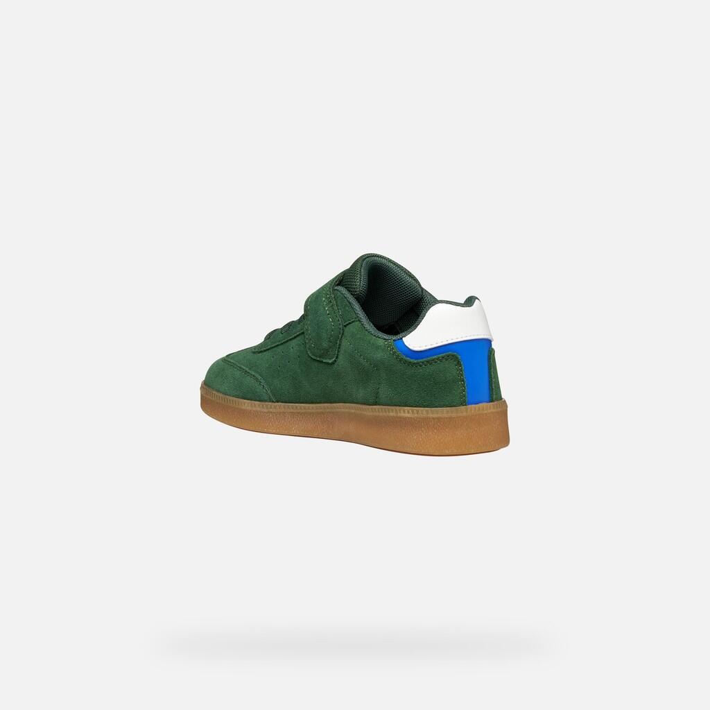 Baskets Garçon J NEW EMBERLIX BOY Vert/Bleu Roi 5/7