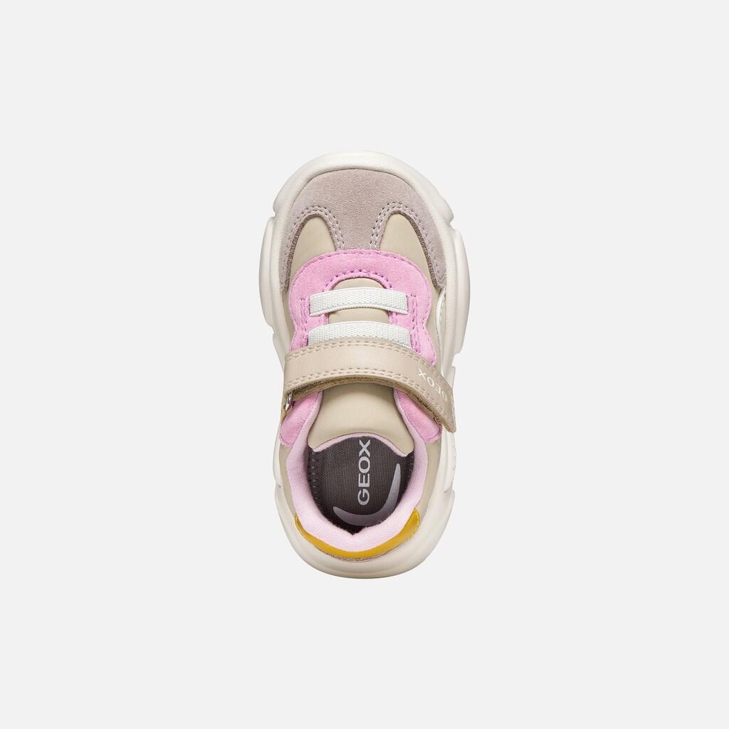 Baskets Bébé Fille CIUFCIUF BABY GIRL Beige/Rose Foncé 6/7