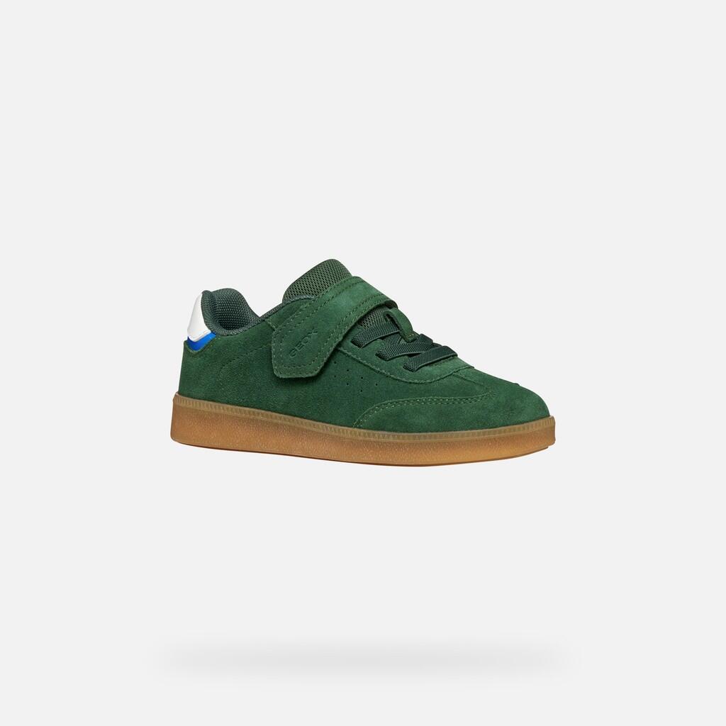 Baskets Garçon J NEW EMBERLIX BOY Vert/Bleu Roi 4/7