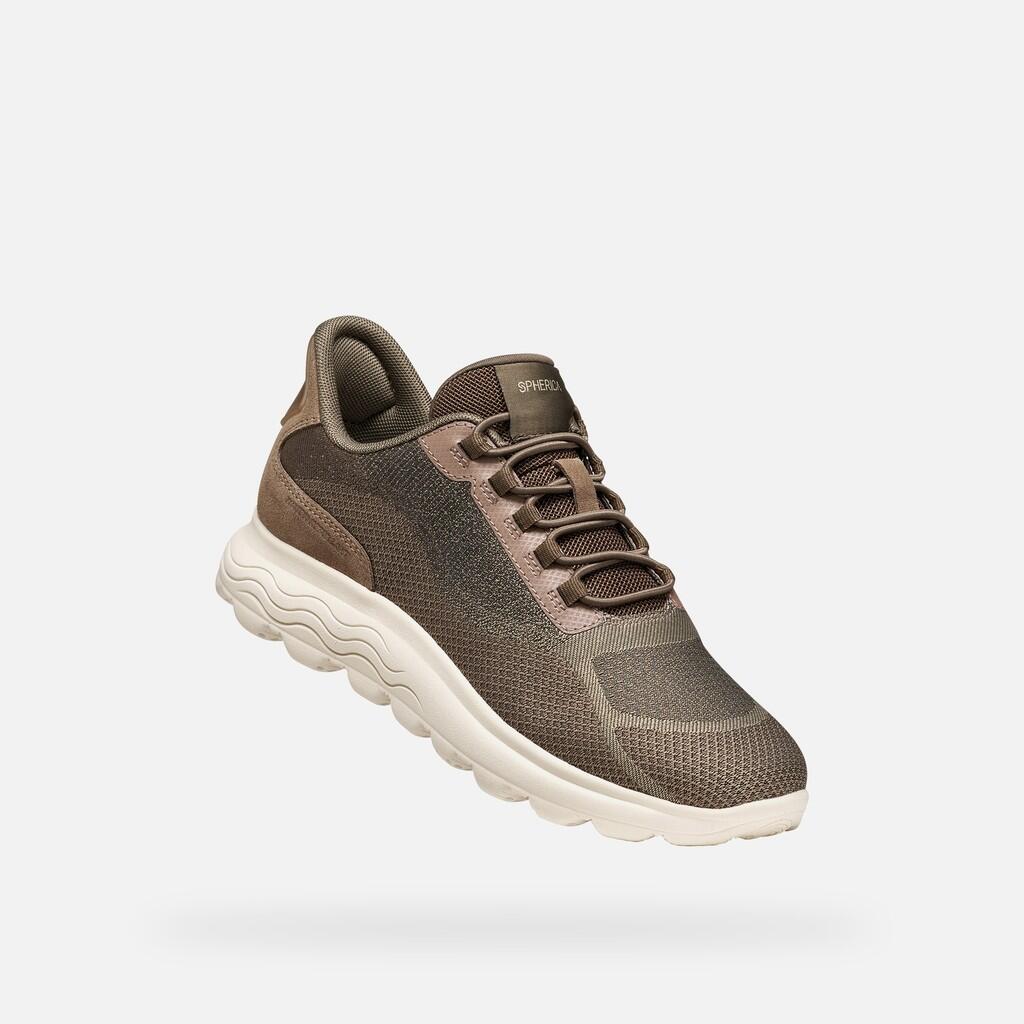 Baskets Femme SPHERICA PLUS WOMAN Taupe/Marron Foncé 5/7