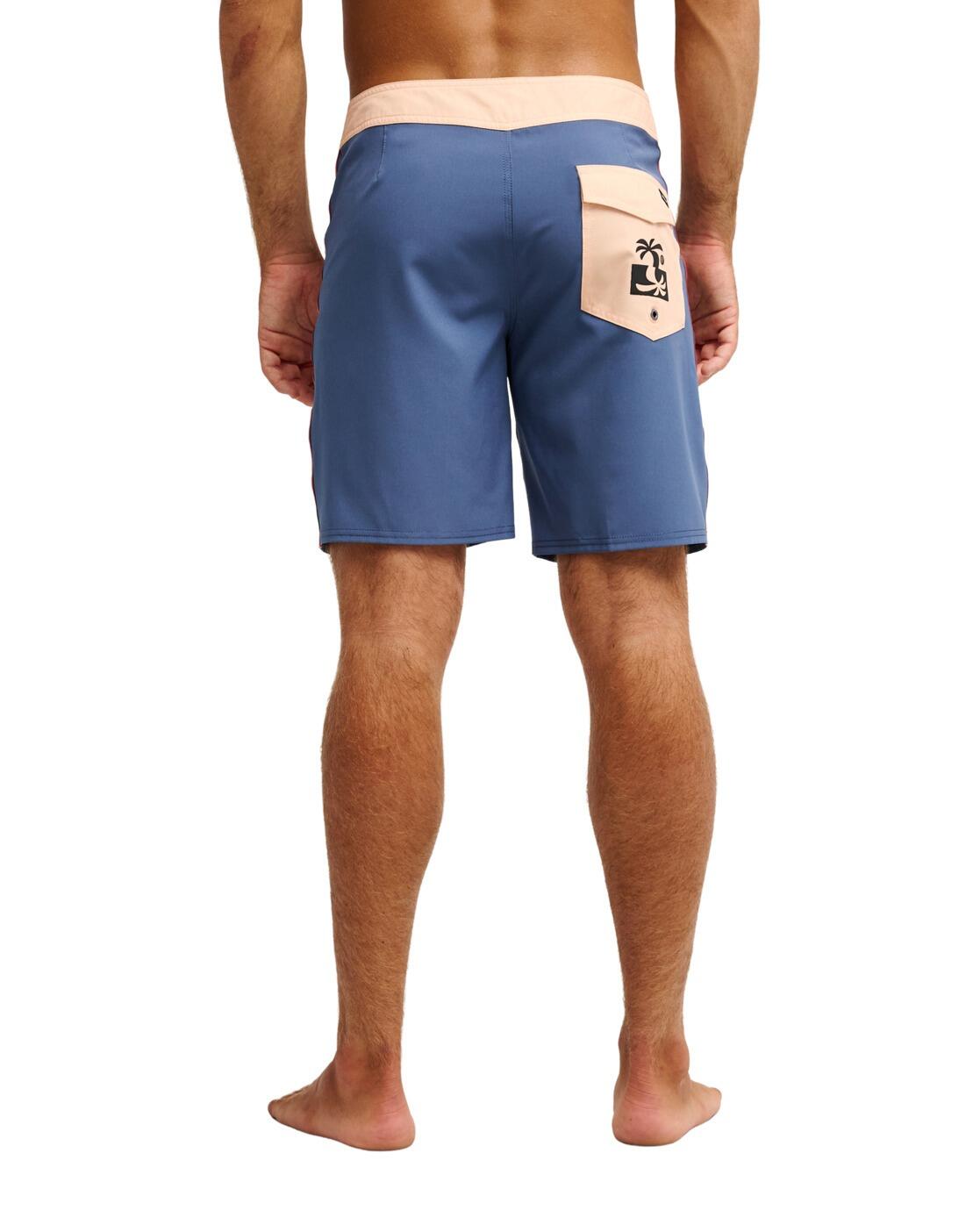 Boardshort SURFSILK BEACH DAZE 18" Blau Heren 2/4