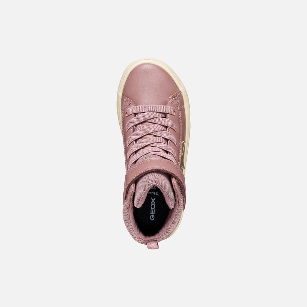 Baskets Fille GISLI GIRL Rose Foncé/Platine 6/7
