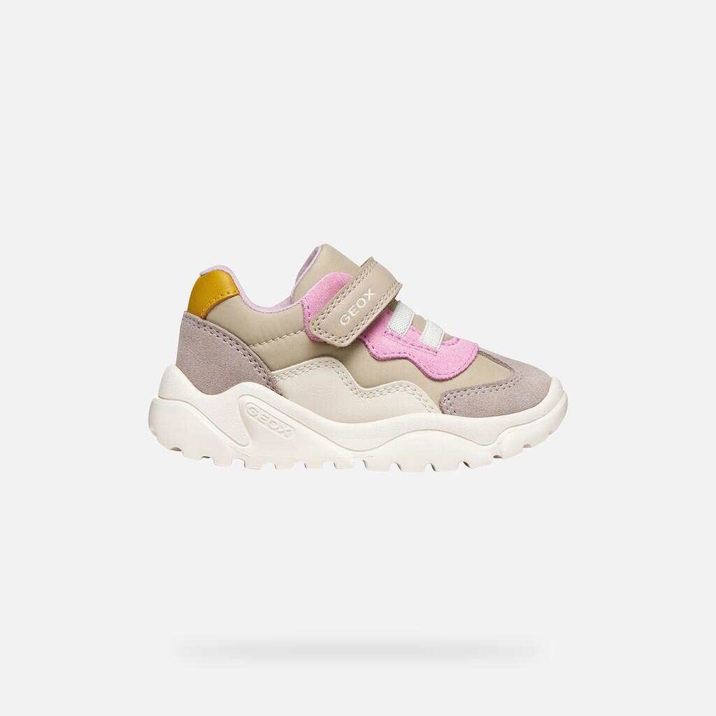 Baskets Bébé Fille CIUFCIUF BABY GIRL Beige/Rose Foncé 2/7