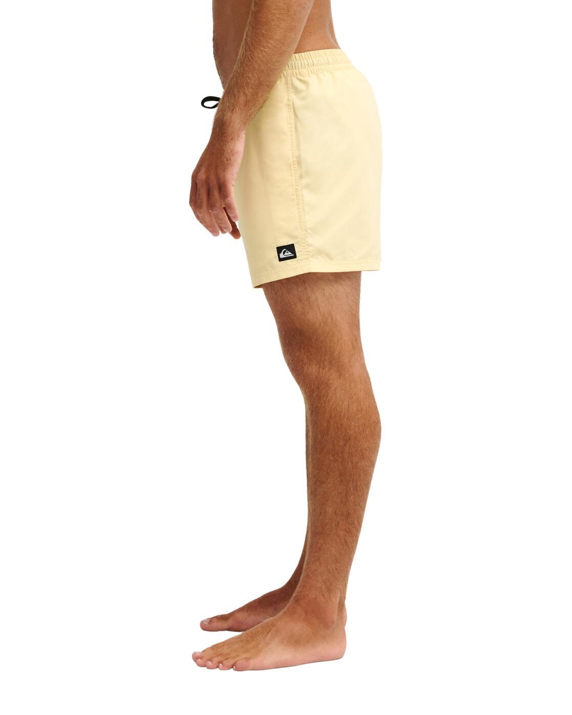 Zwembroek EVERYDAY SOLID VOLLEY 15" Gelb Heren 3/4