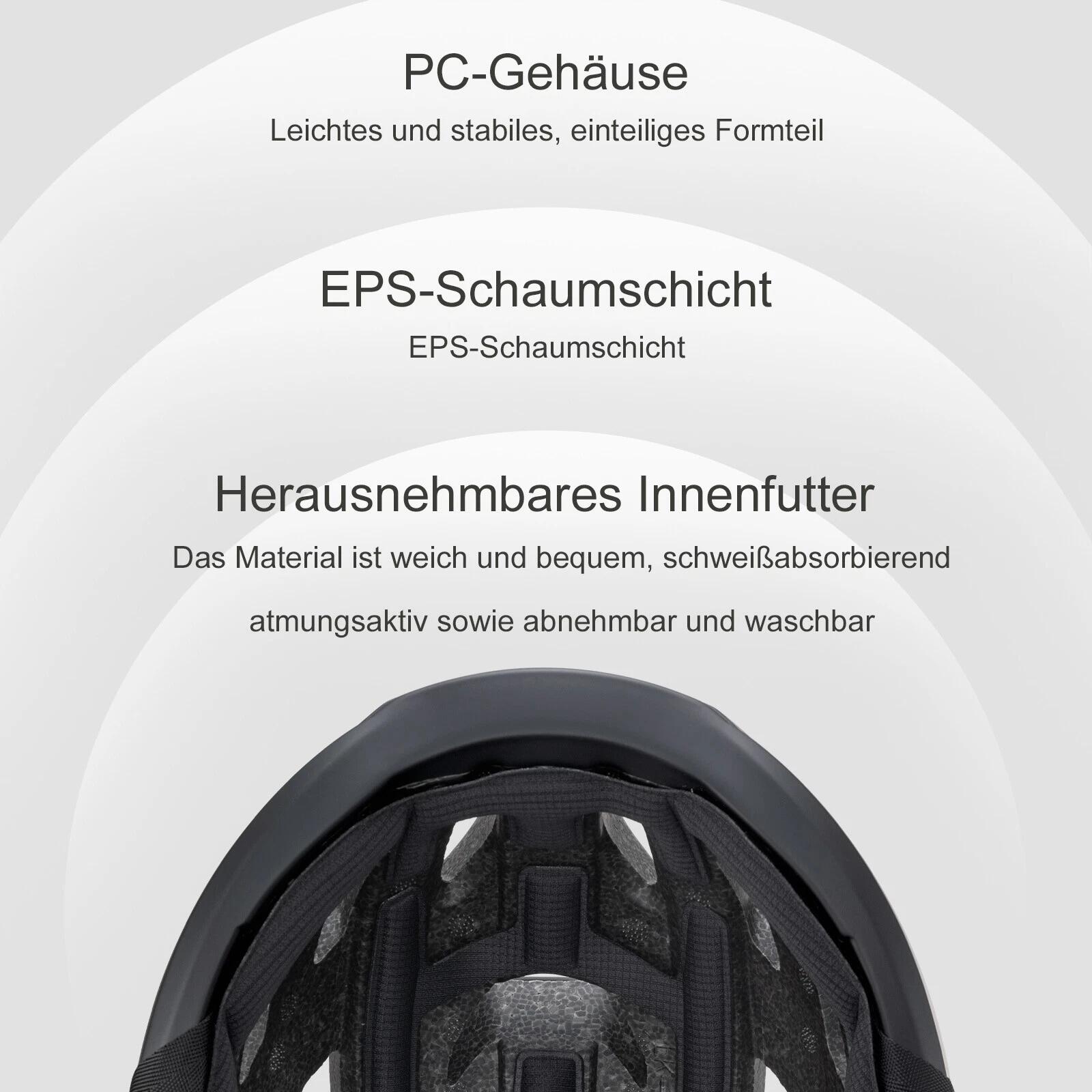 ROCKBROS Leichter Fahrradhelm 4/5