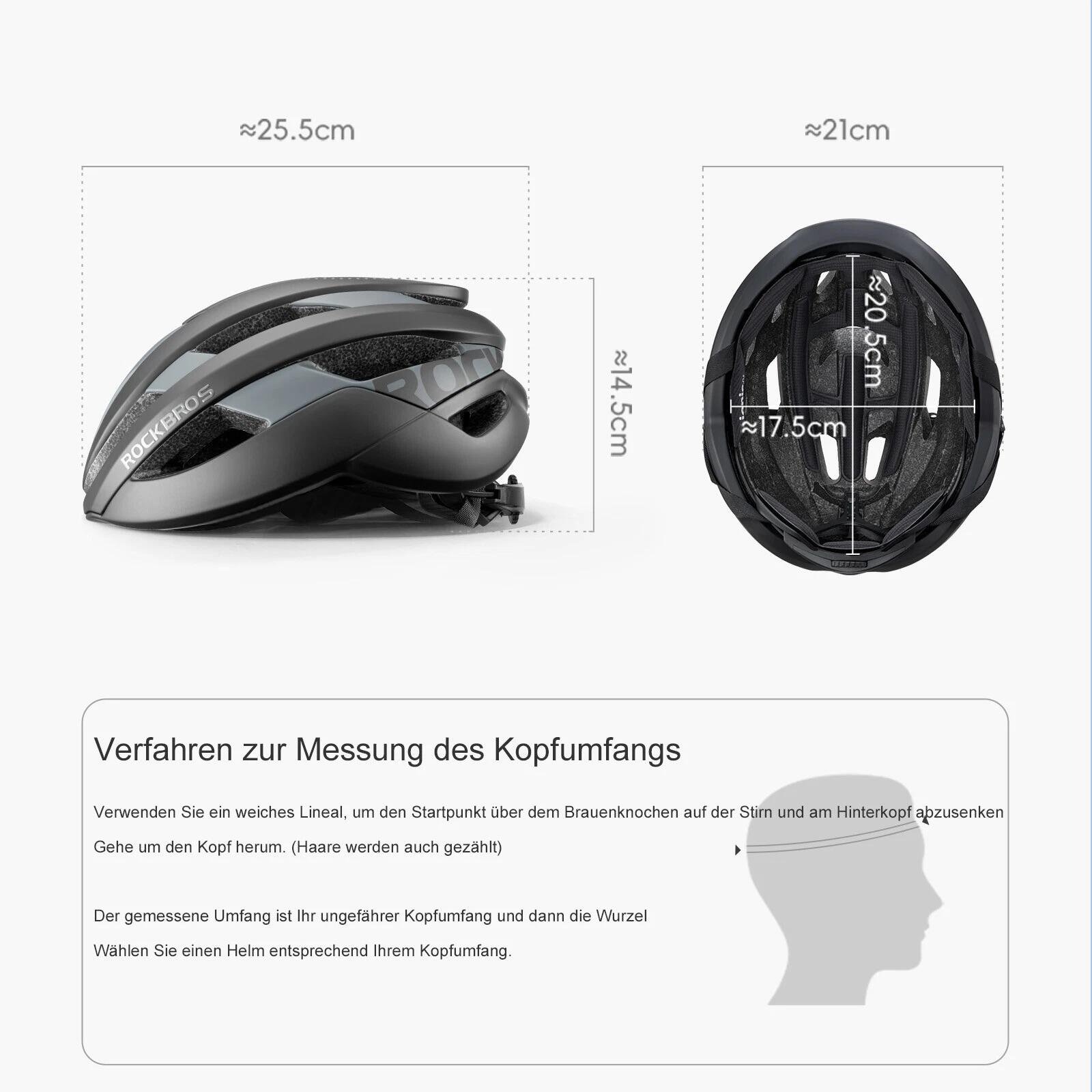 ROCKBROS Leichter Fahrradhelm 3/5