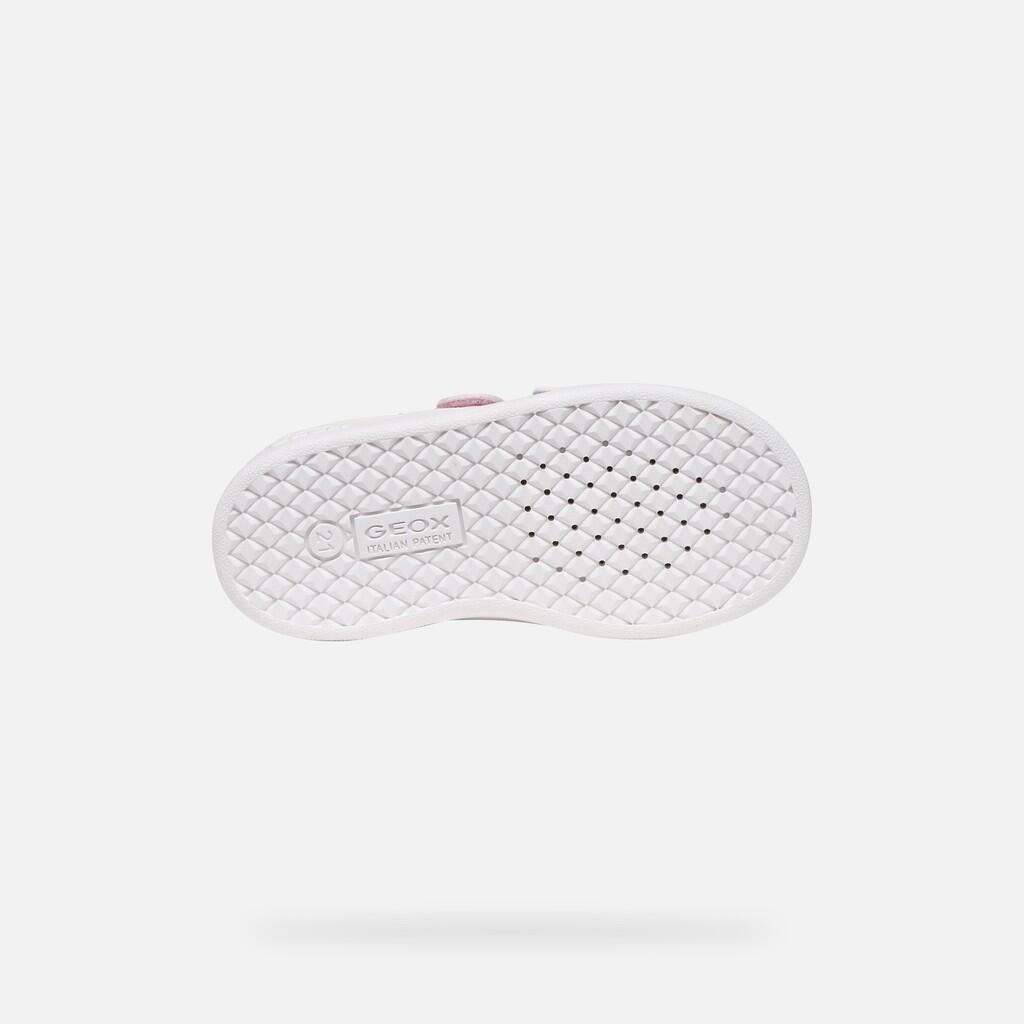 Baskets Bébé Fille ECLYPER BABY GIRL Blanc/Rose 7/7
