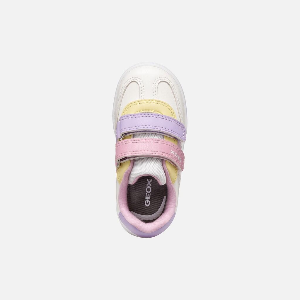 Baskets Bébé Fille ECLYPER BABY GIRL Blanc/Rose 6/7