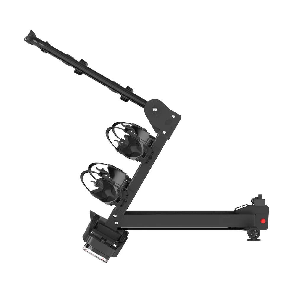 Suporte de bicicletas para engate 2 bicicletas 60 kg dobrável com LED 7/8
