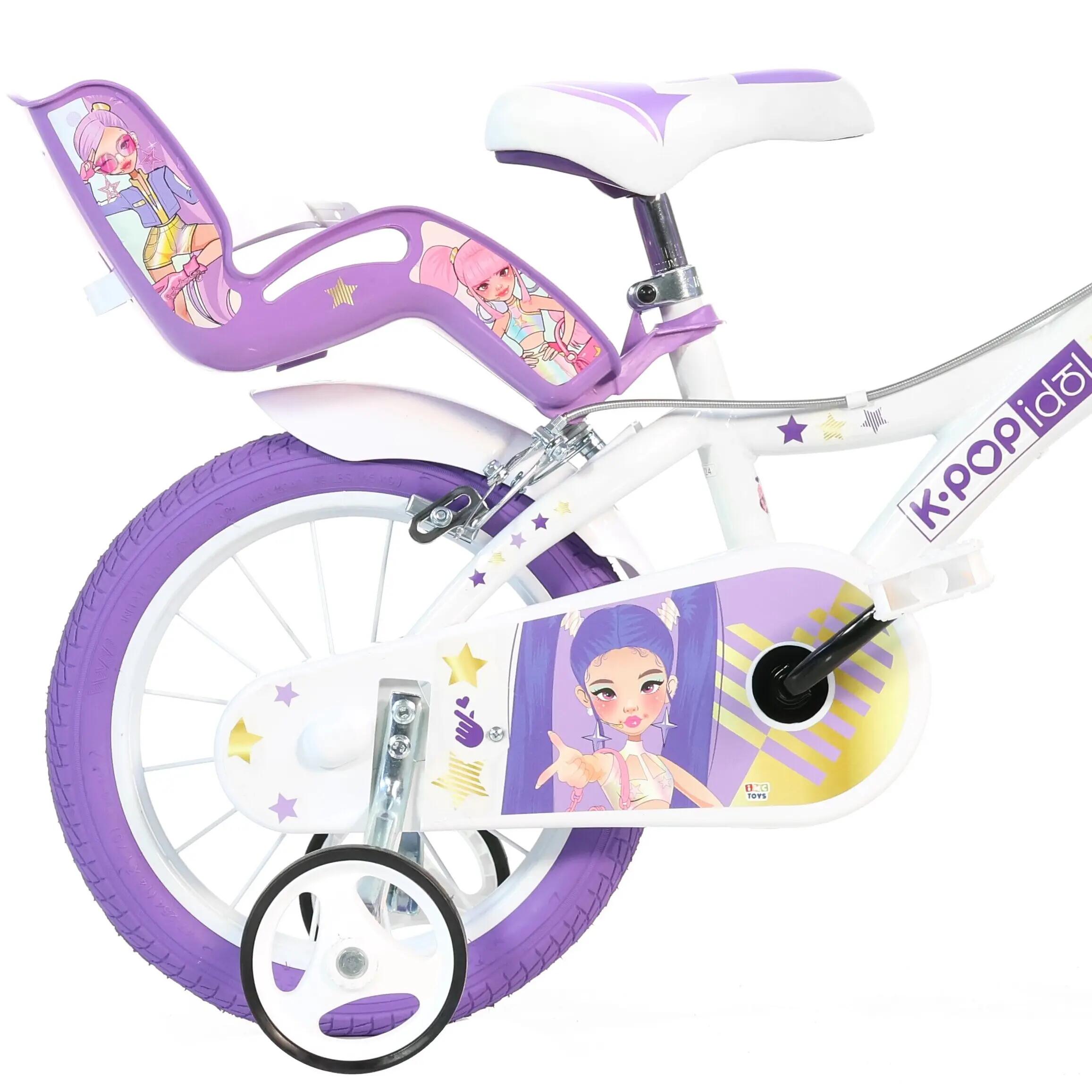 Bicicletta Bambina 14" K-Pop Idol 4-6 anni 2/4