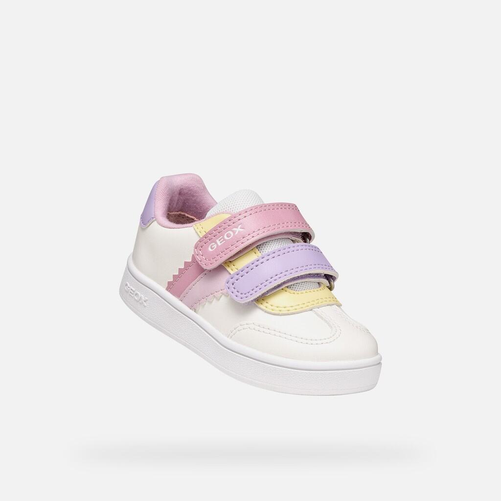 Baskets Bébé Fille ECLYPER BABY GIRL Blanc/Rose 5/7