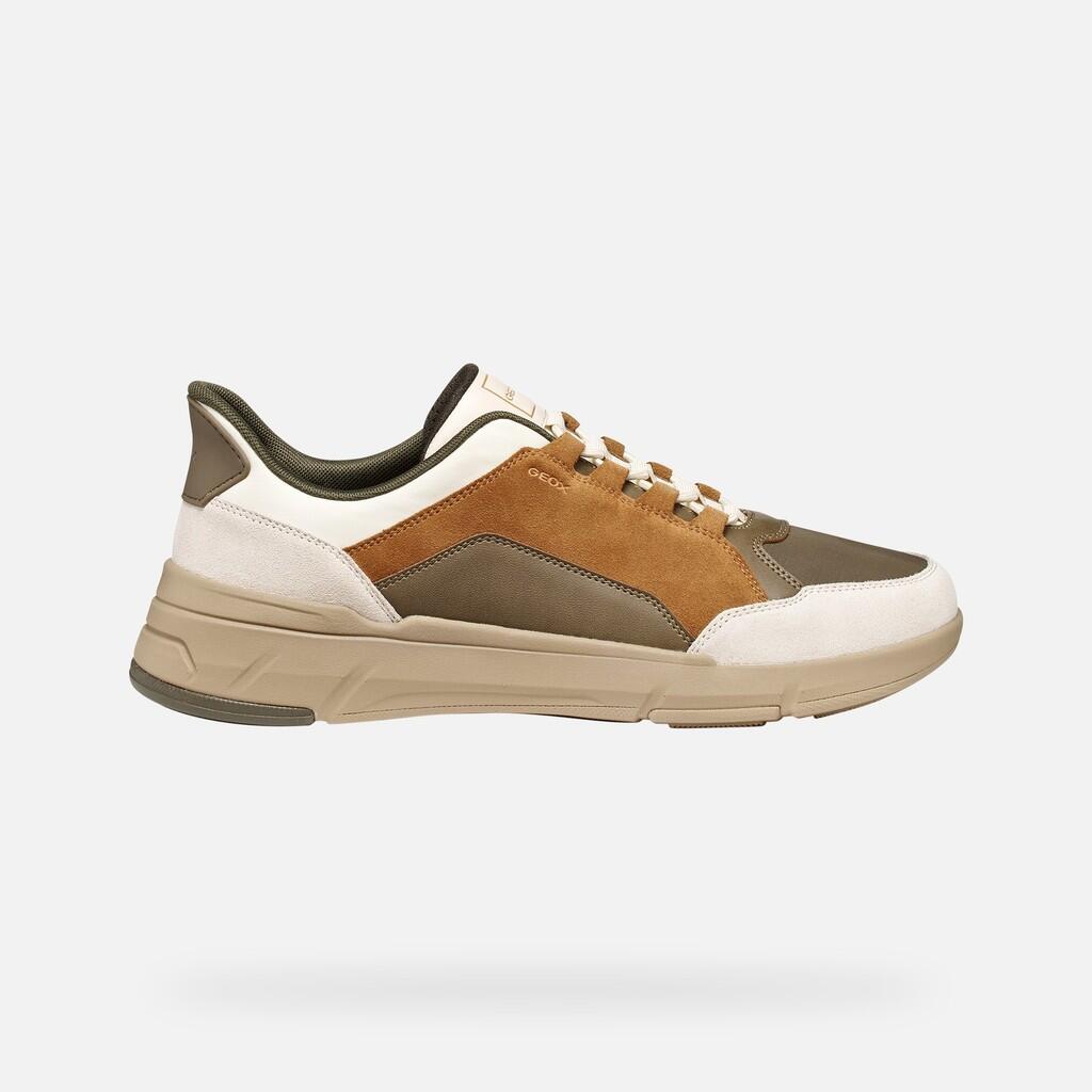 Baskets Homme VITTOUR PLUS MAN Vert Militaire/Beige Clair 2/7