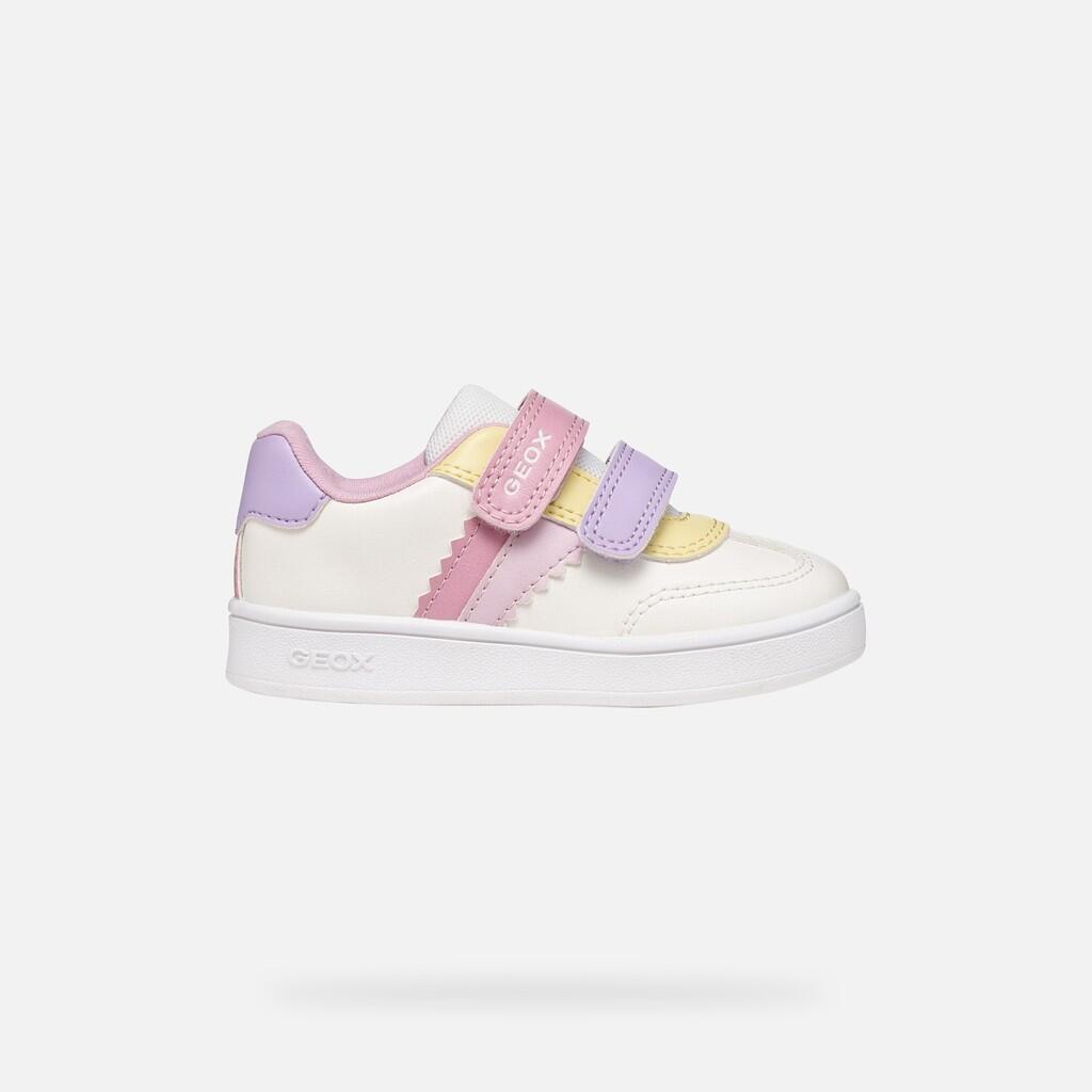 Baskets Bébé Fille ECLYPER BABY GIRL Blanc/Rose 2/7