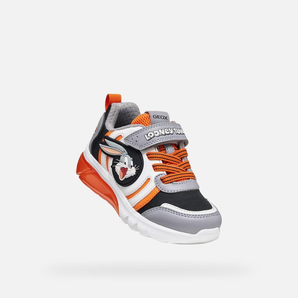 Baskets Garçon CIBERDRON BOY Gris/Orange 5/7