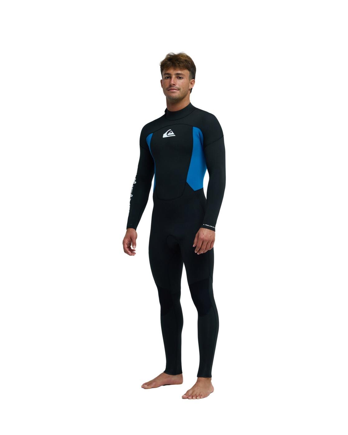 Wetsuit met een Achterrits PROLOGUE+ 5/4/3MM Blau Heren 3/4